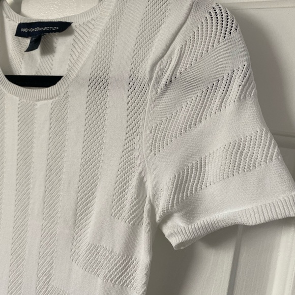 French Connection | white bandage dress | cap sleeves - Picture 14 of 16